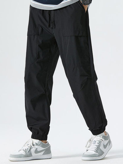 Barclay® | Pantalon cargo parachute à taille élastique