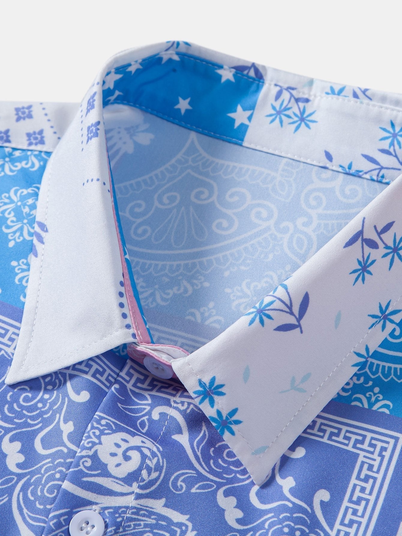 Aston® | Chemise boutonnée à imprimé floral cachemire