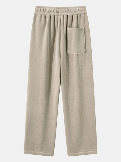 Ballard® | Pantalon coupe ample en polaire à jambe droite