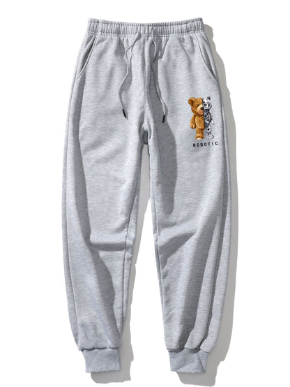 Bandele® | Pantalon de jogging imprimé ours robot