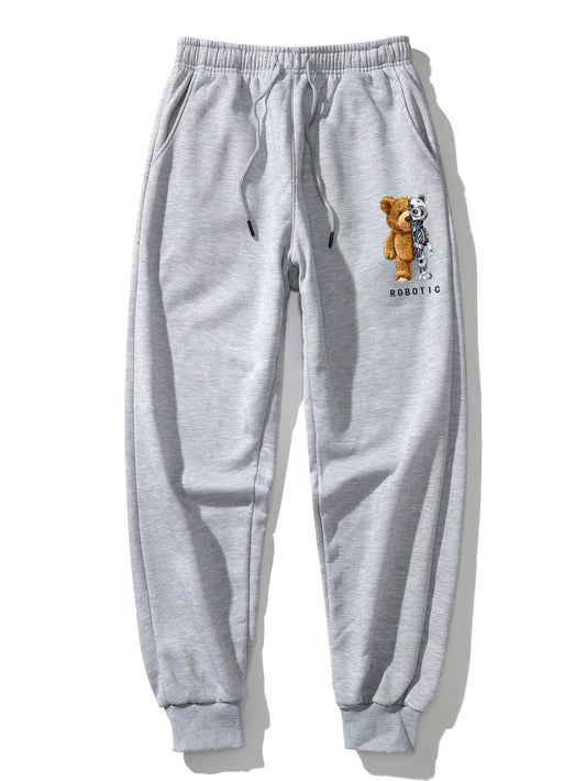 Bandele® | Pantalon de jogging imprimé ours robot