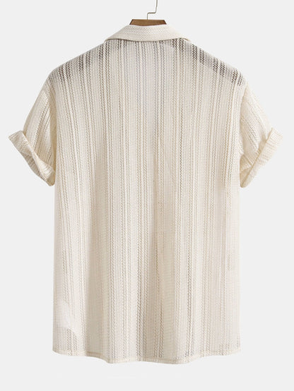 Atsu® | Chemise cubaine texturée