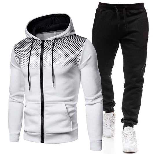 Dustin® | Ensemble de survêtement composé d'un pantalon et d'une veste avec fermeture éclair