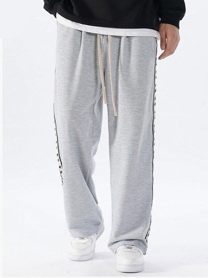 Bardo® | Pantalon droit coupe décontractée avec empiècements en sangles latérales