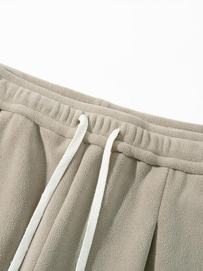 Ballard® | Pantalon coupe ample en polaire à jambe droite