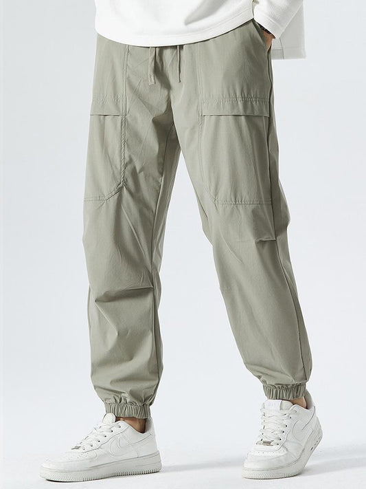 Barclay® | Pantalon cargo parachute à taille élastique