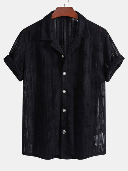 Atsu® | Chemise cubaine texturée