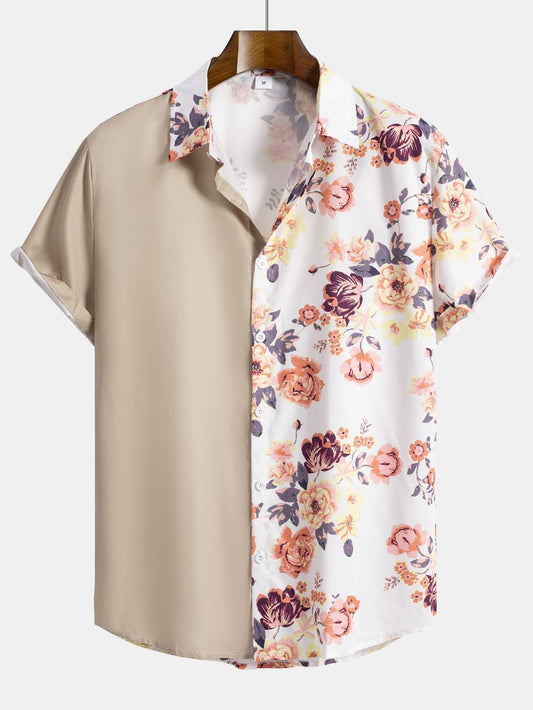Asunción® | Chemise boutonnée à imprimé patchwork floral