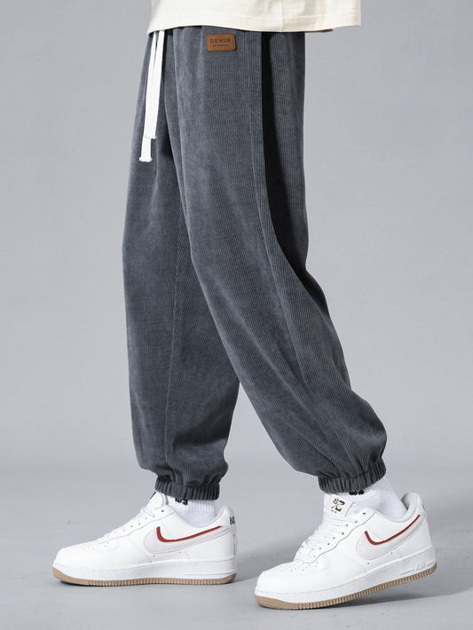 Babcock® | Pantalon de jogging en velours côtelé