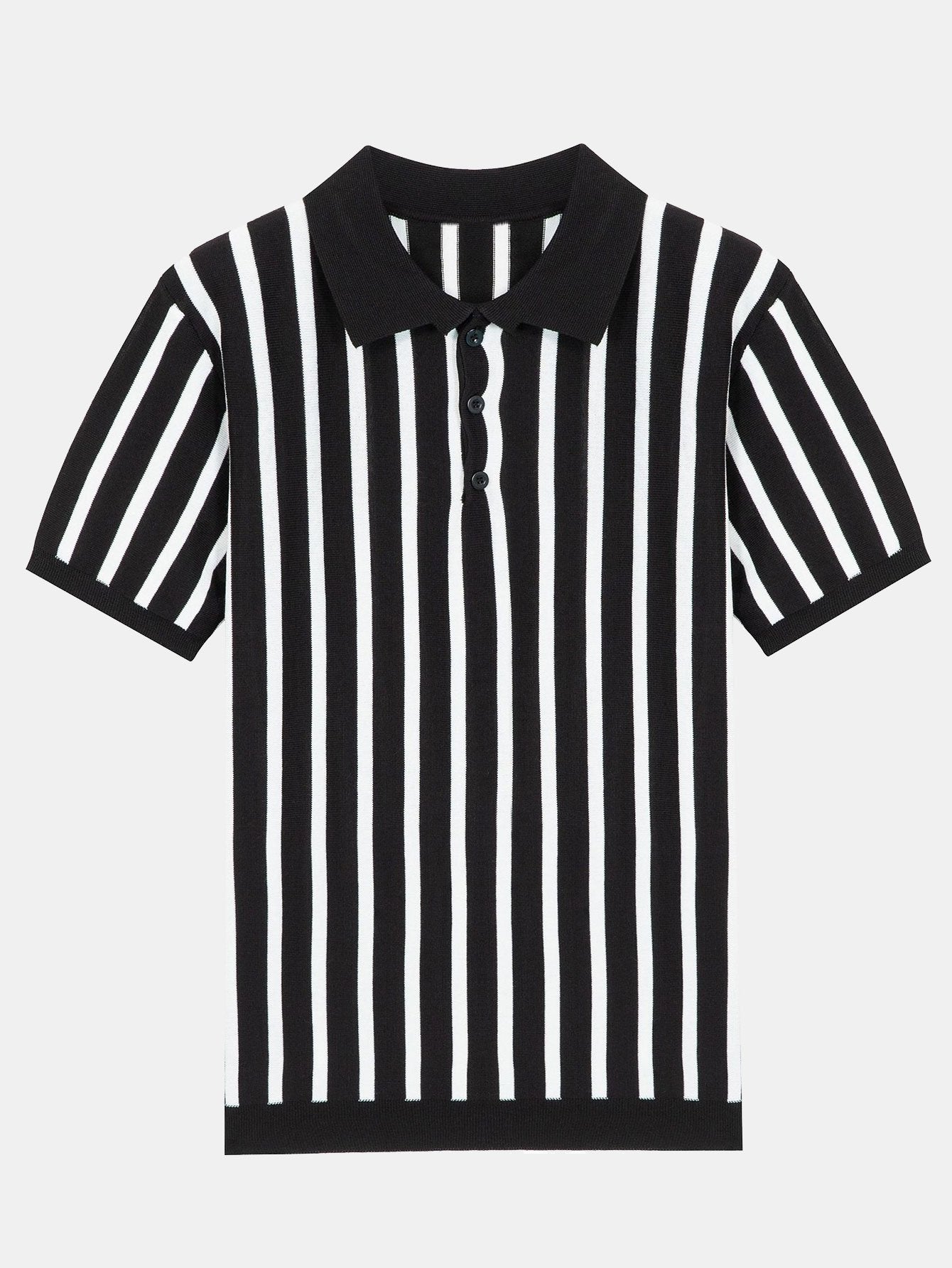 Céférino® | Polo pull rayé à manches courtes