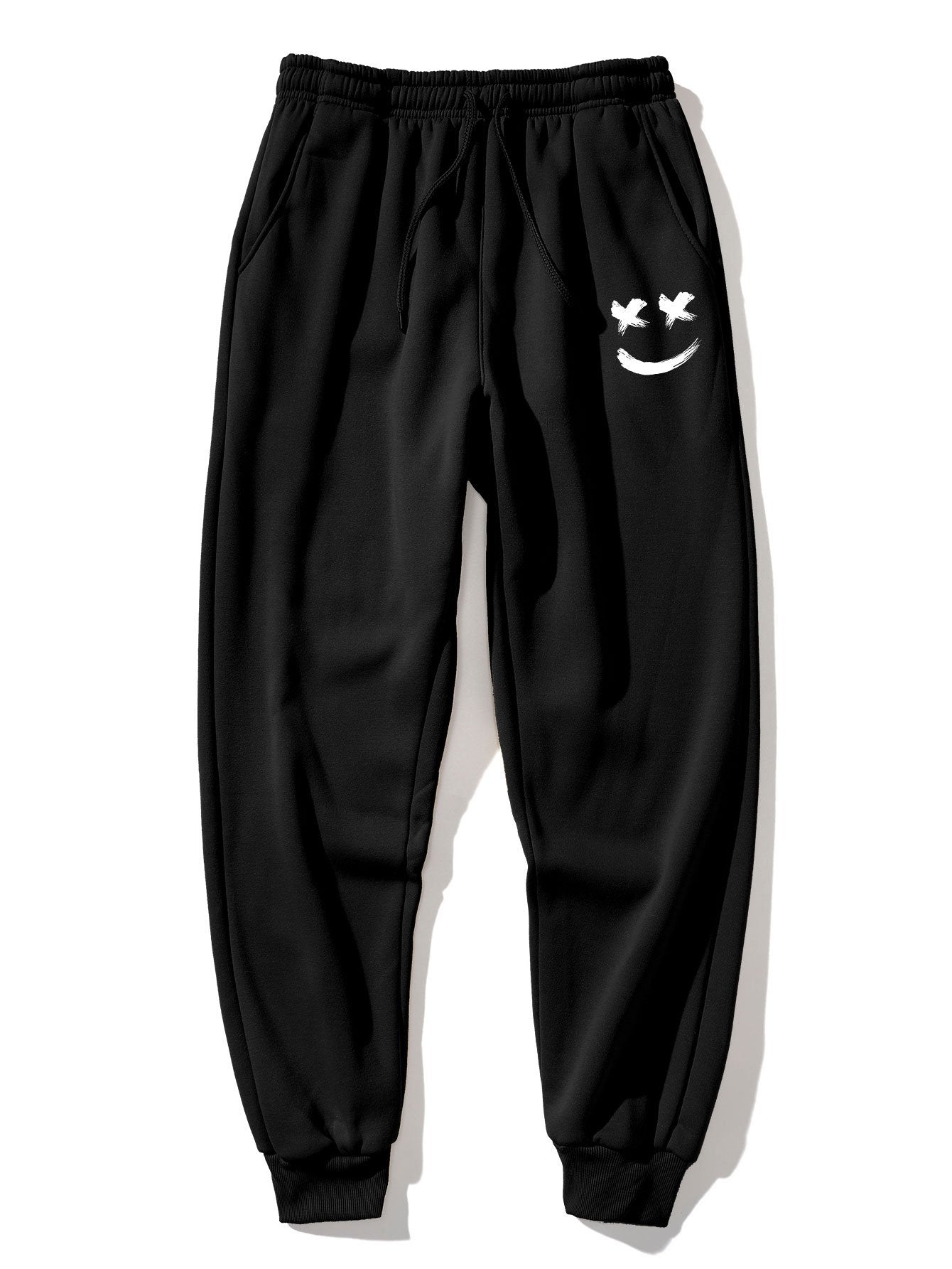 Bambie® | Pantalon de jogging à imprimé Smiley Brushstroke