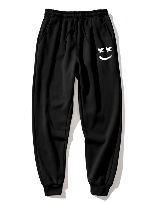 Bambie® | Pantalon de jogging à imprimé Smiley Brushstroke