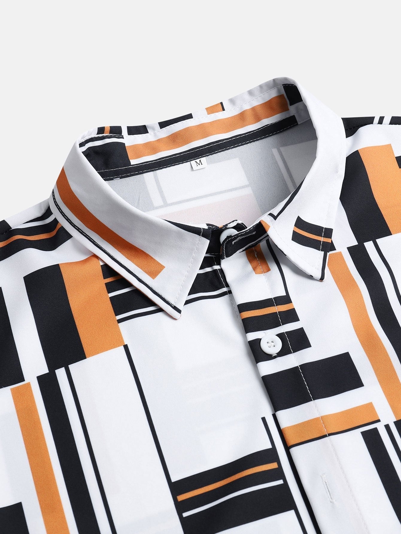 Atilio® | Chemise boutonnée à imprimé géométrique