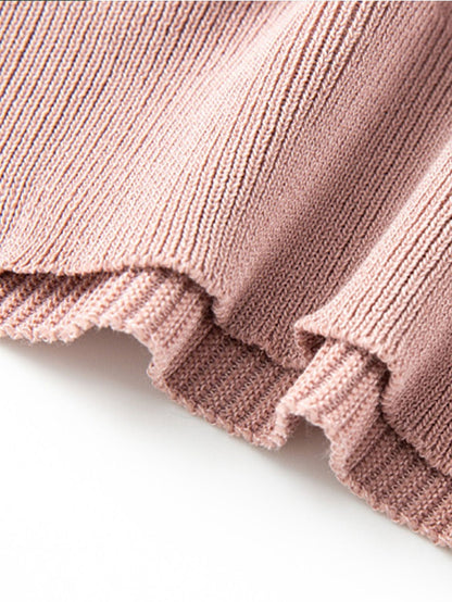 Démocrite® | Polo pull rayé à manches courtes