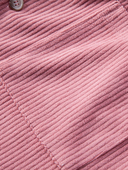 Atli® | Chemise cubaine en velours côtelé à manches courtes