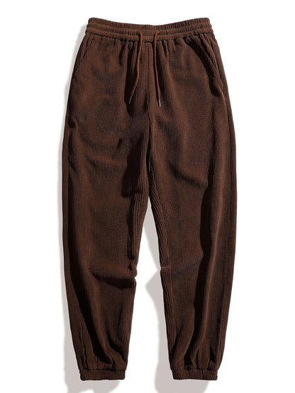 Balliol® | Pantalon de jogging en velours côtelé avec cordon de serrage