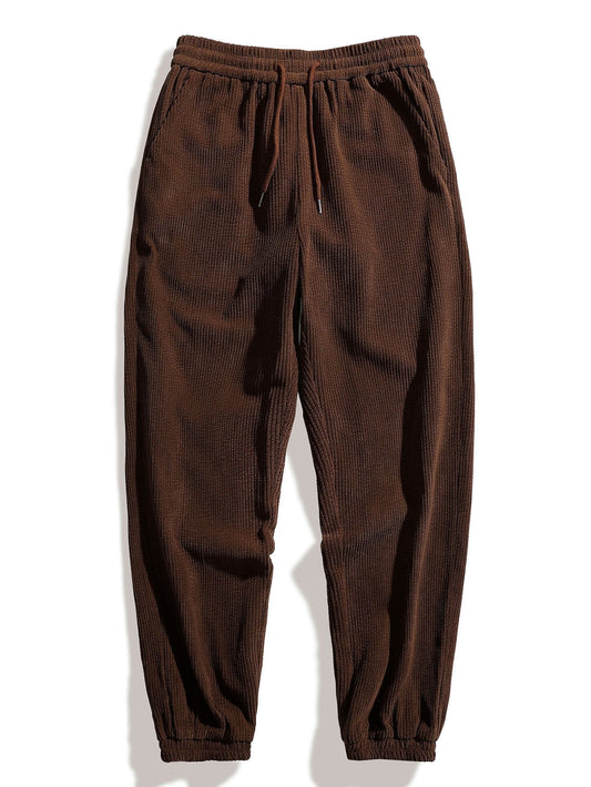 Balliol® | Pantalon de jogging en velours côtelé avec cordon de serrage