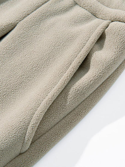 Ballard® | Pantalon coupe ample en polaire à jambe droite