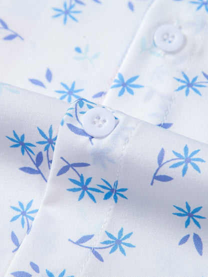 Aston® | Chemise boutonnée à imprimé floral cachemire