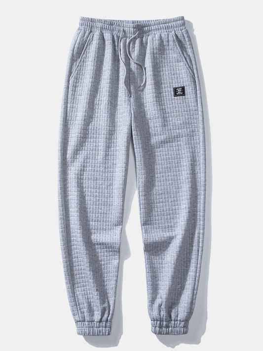 Baako® | Pantalon de jogging gaufré à cordon de serrage