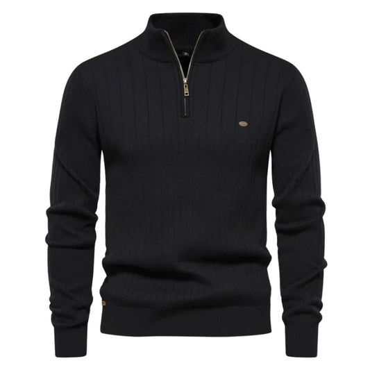 Justinien® | Pull chaud zippé pour homme