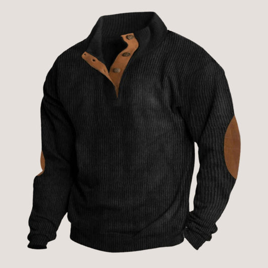 Jourdain® | Pull décontracté en velours côtelé chaud pour hommes