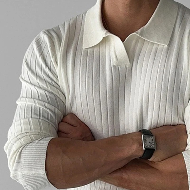 Antigono® | Pull classique avec col