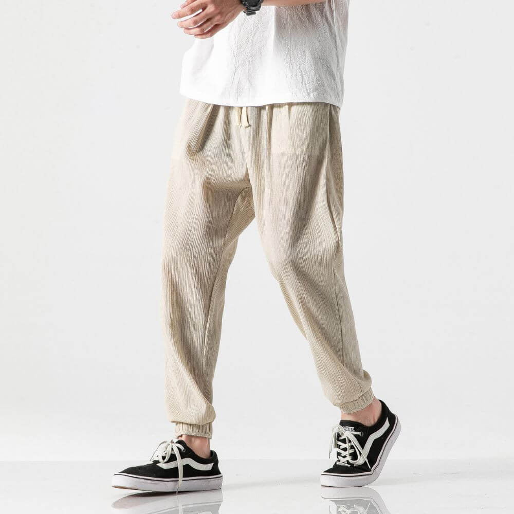 Hyatt® | Pantalon en lin moderne pour homme