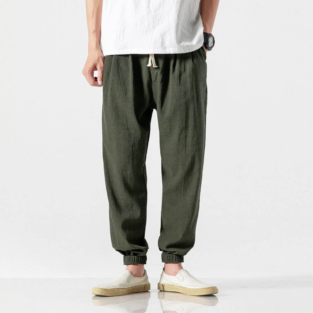 Hyatt® | Pantalon en lin moderne pour homme