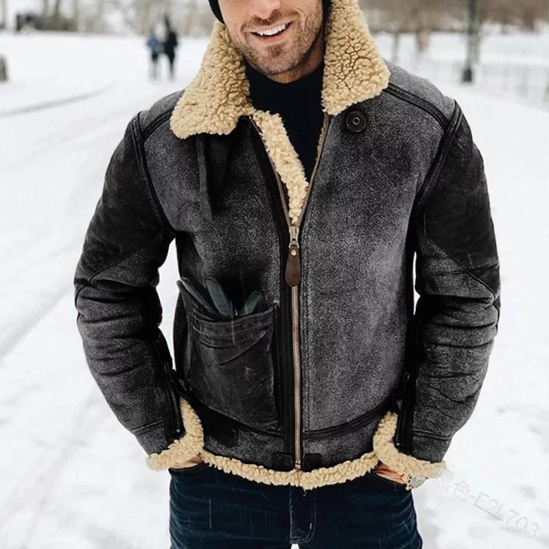 Éphraïm® | Veste en cuir polaire épais