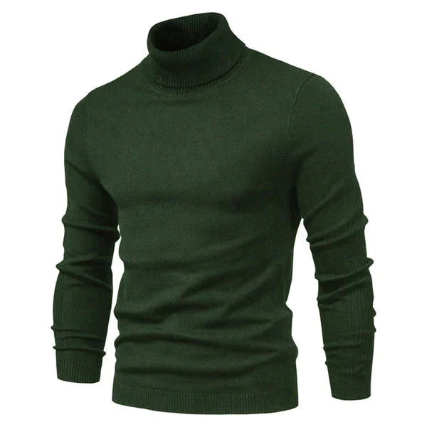 Isaac® | Pull chaud à col roulé pour homme