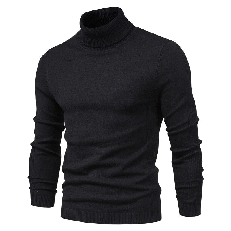 Isaac® | Pull chaud à col roulé pour homme