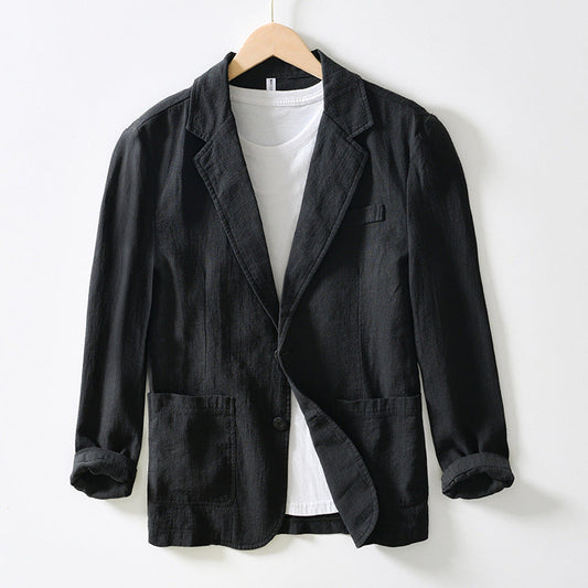 Geraint® | Veste blazer décontractée en lin